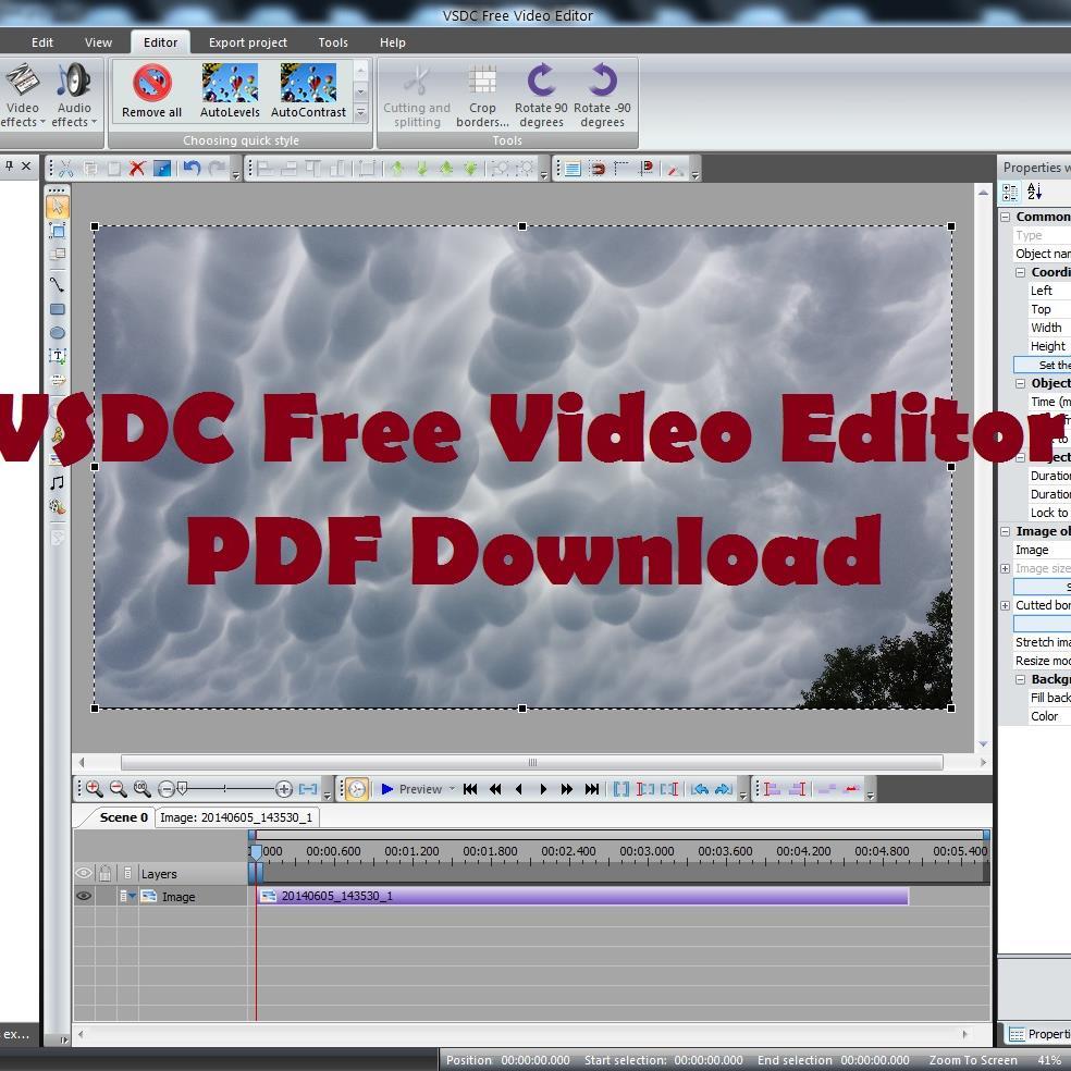 Vsdc video editor user manual youtube